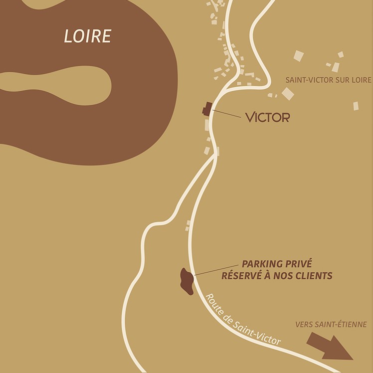 Plan du parking privé